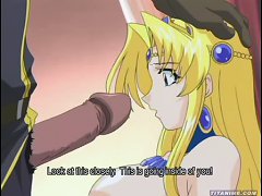 Tight Blonde Anime Princess With Huge Boobs Gets Fucked To The Max
